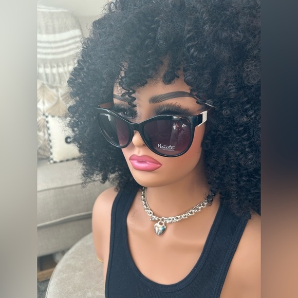 ✨NEW Nicole Miller Black and Gold Sunglasses main image 12